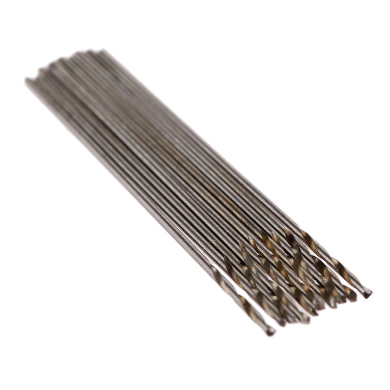 Mtsooning 10PCS 0.5mm Micro Straight Shank Twist Drill, Heat Resistant HSS Drill Bit, Tiny High Speed Bit for Plastic, Copper, Wood, Metal, Aluminum Alloy, Steel, Cast Iron - Image 3